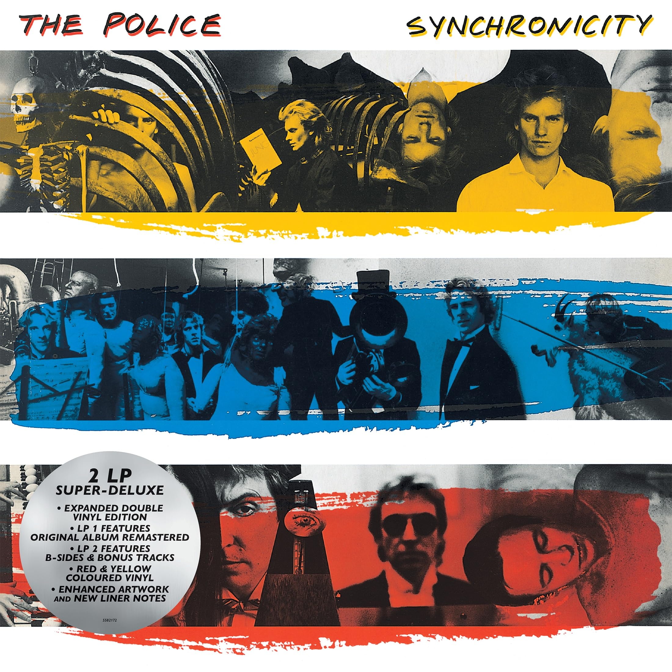 The Police – Synchronicity [Super-Deluxe Edition Yellow/Red Vinyl]