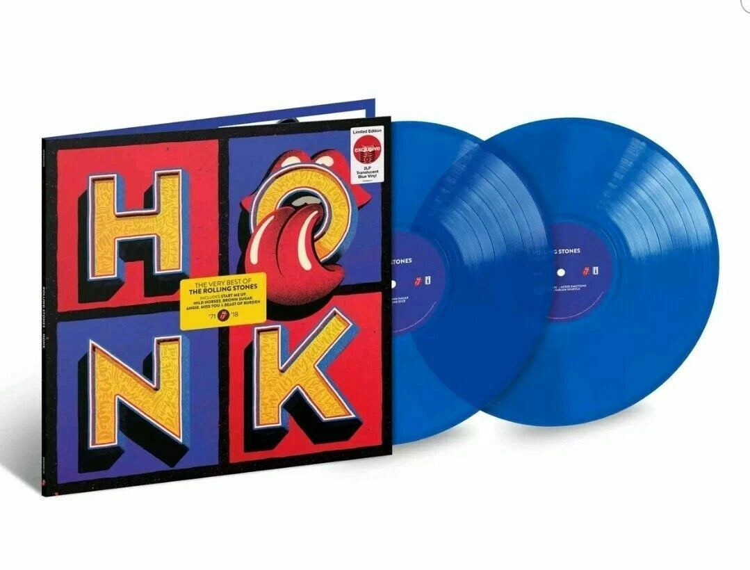 The Rolling Stones – Honk [Limited Edition Blue Translucent] (Usado)