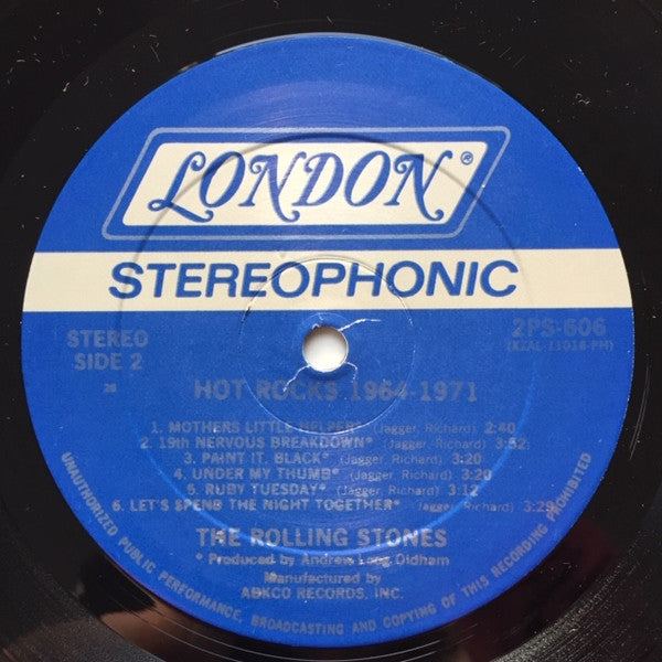 Rolling Stones (The) – Hot Rocks 1964-1971 (Usado)