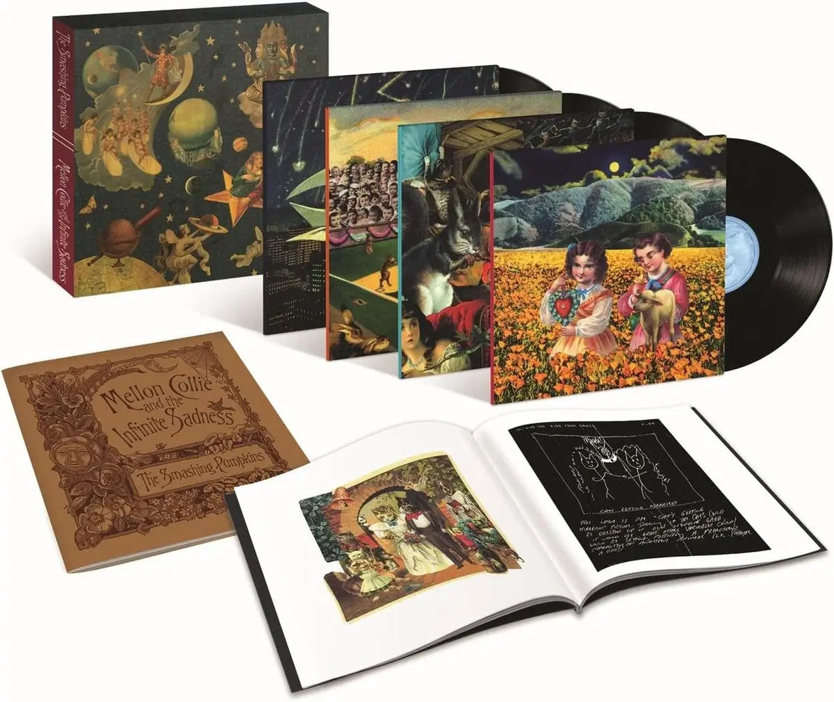 Smashing Pumpkins (The) – Mellon Collie And The Infinite Sadness [Box Set 4xVinyl Remastered 180 Gram] (Usado)
