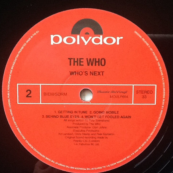 Who (The) – Who's Next [MOV Edition 180g] (Usado)