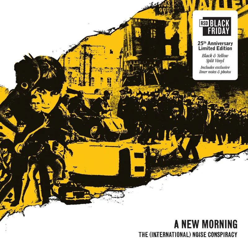 (International) Noise Conspiracy, The – A New Morning, Changing Weather (25th Anniversary Edition Yellow & Black Split Vinyl) [RSD Black Friday 26 - Lanzamiento 27 Nov] 🇺🇸