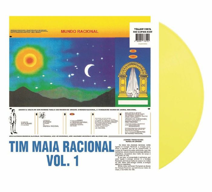 Tim Maia – Racional Vol. 1 [Yellow Vinyl Limited Edition 500 Copies]