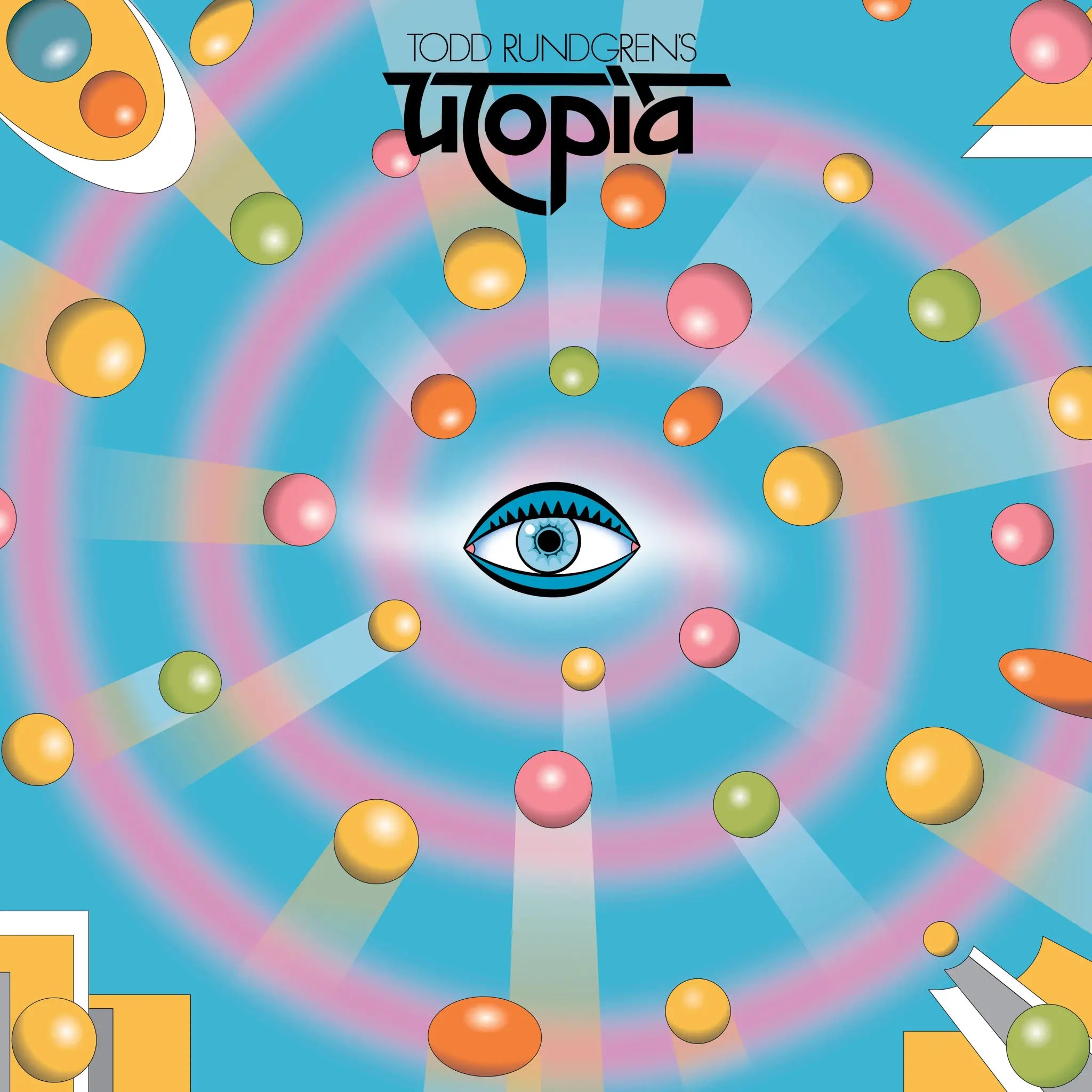 Todd Rundgren's Utopia – Todd Rundgren's Utopia [RSD Black Friday 50th Anniversary Psychedelic Swirl Vinyl]
