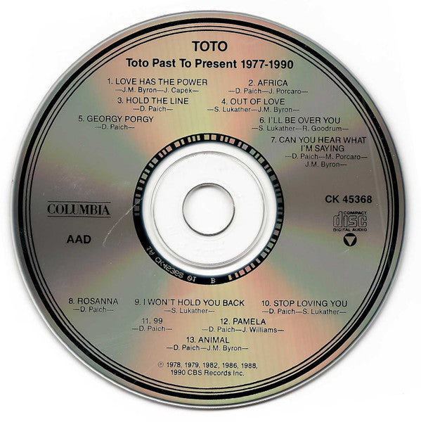 Toto – Past To Present 1977-1990 [CD Usado] 💿