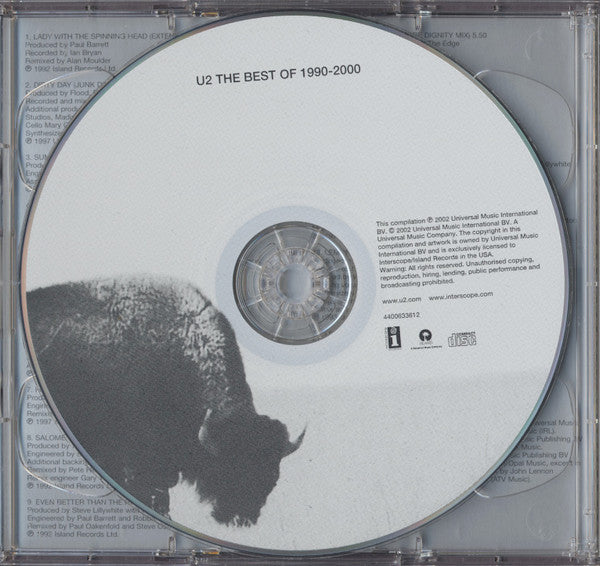 U2 – The Best Of 1990-2000 & B-Sides [CD Usado] 💿
