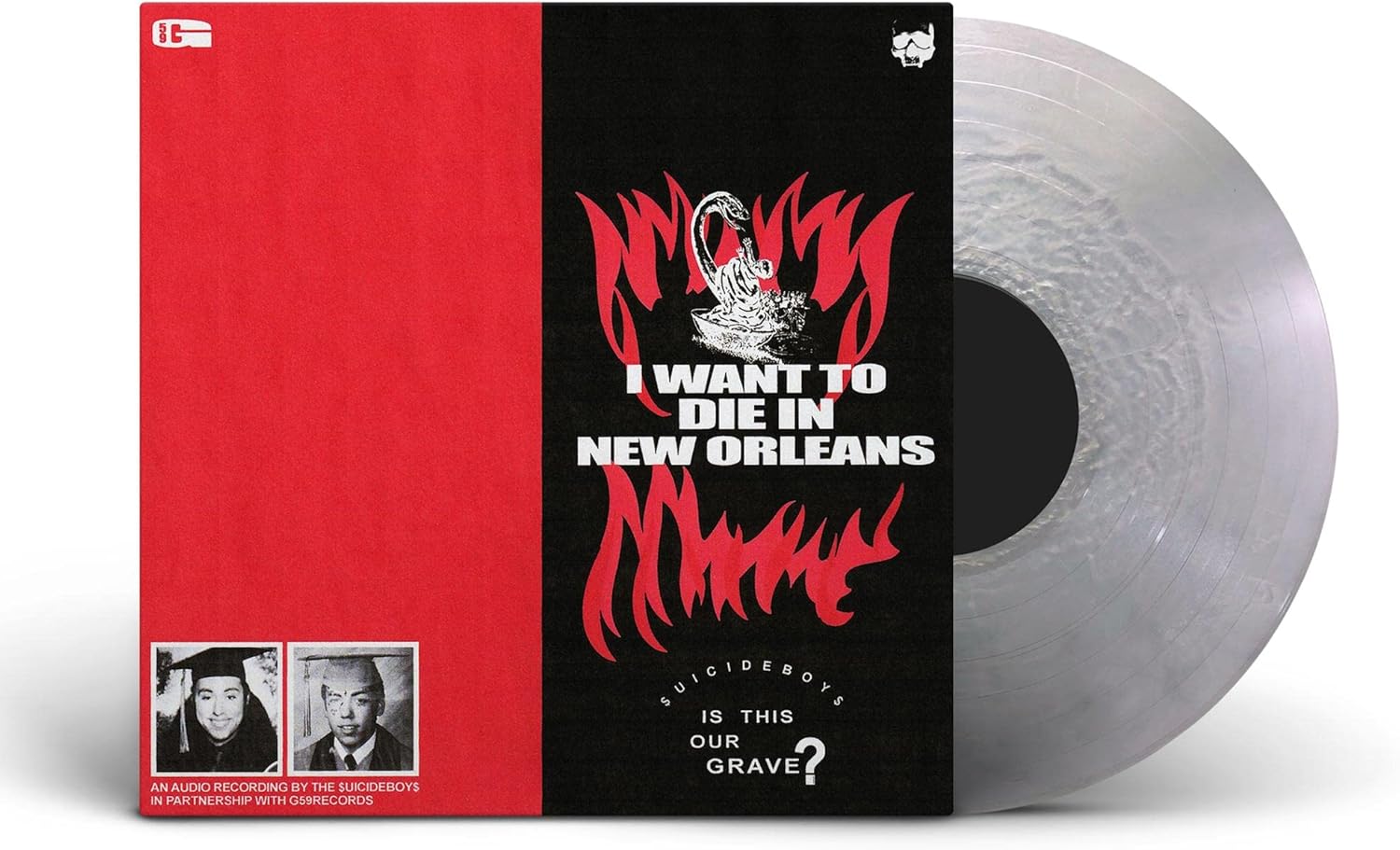 $UICIDEBOY$ – I Want to Die in New Orleans (Silver Vinyl) 🇺🇸