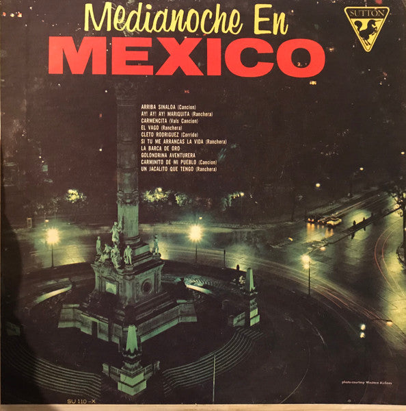 Unknown Artist ‎– Media Noche En Mexico (Usado)