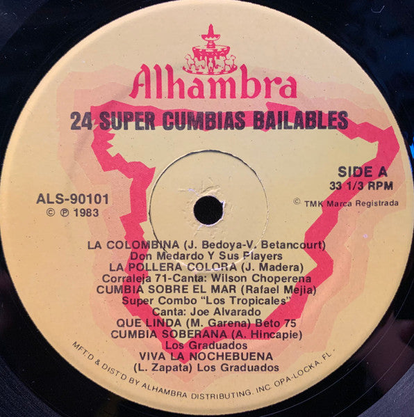 Various – 24 Super Cumbias Bailables (Usado)
