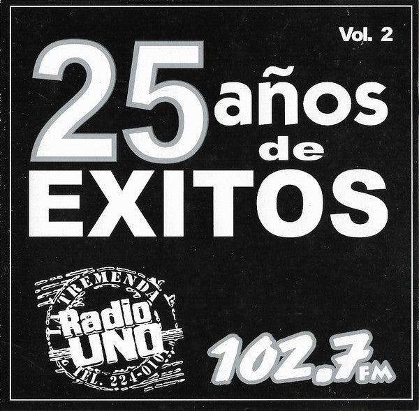 Various – 25 Años De Éxitos Vol.2 (CD Usado) 💿