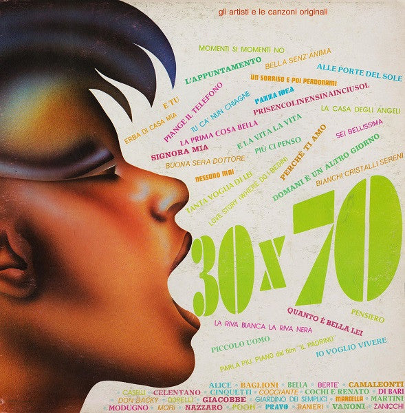 Various – 30 x 70 [Compilatorio Italiano] (Usado)