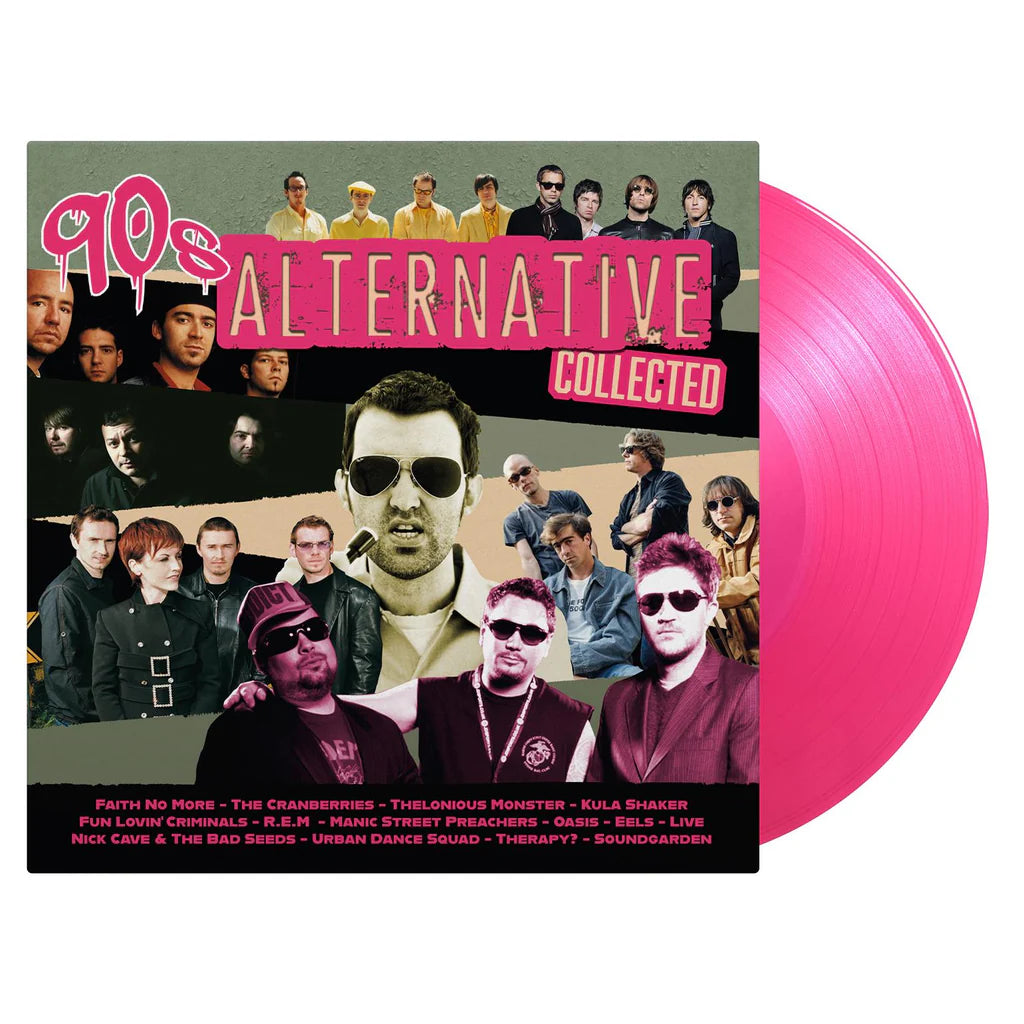 Various – 90's Alternative Collected [Limited Edition Translucent Magenta Vinyl]