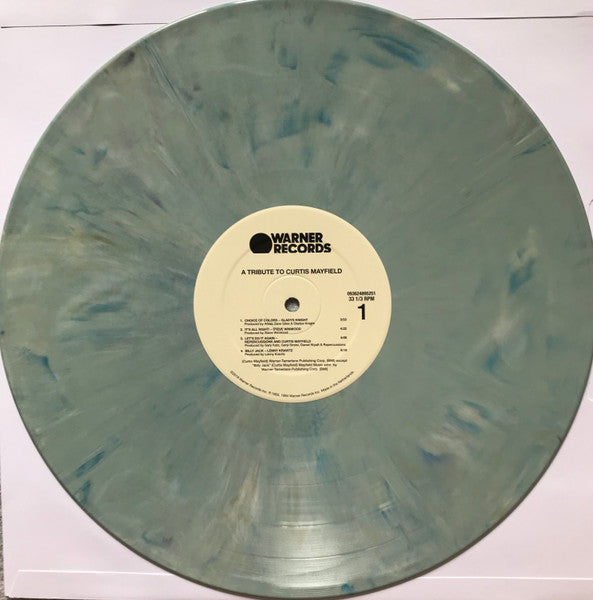 Various – A Tribute To Curtis Mayfield [RSD Limited Edition Blue / Grey Vinyl] (Usado)