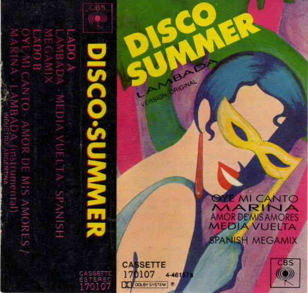 Various – Disco Summer [Cassette] (Usado)