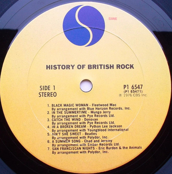 Various – History Of British Rock (Usado)