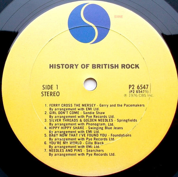 Various – History Of British Rock (Usado)