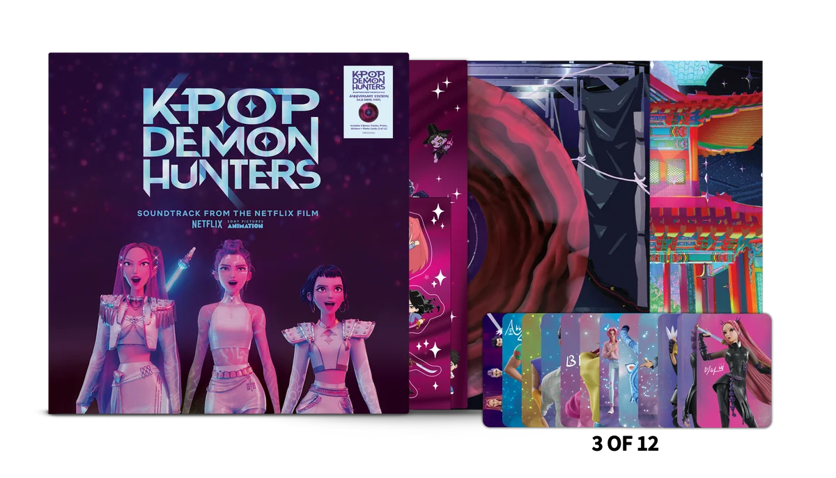 Various – K-Pop Demon Hunters (Soundtrack From The Netflix Film) [Saja Swirl Vinyl Anniversary Edition]