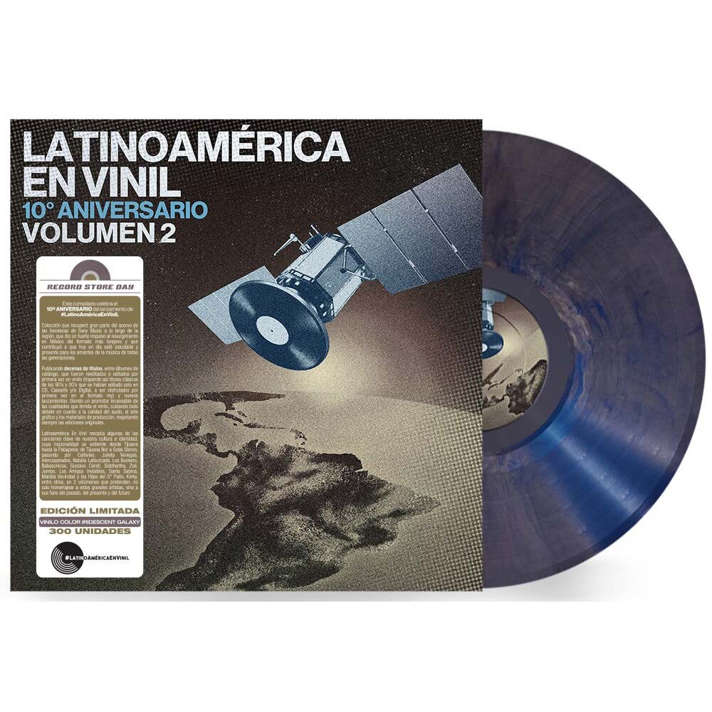 Various – Latinoamerica En Vinil 10° Aniversario Volumen 2 [RSD Limited Edition Iridescent Galaxy Vinyl] (Copia)