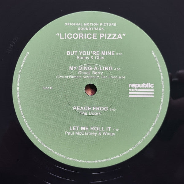 Various – Licorice Pizza (Original Motion Picture Soundtrack) (Usado)