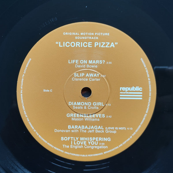 Various – Licorice Pizza (Original Motion Picture Soundtrack) (Usado)