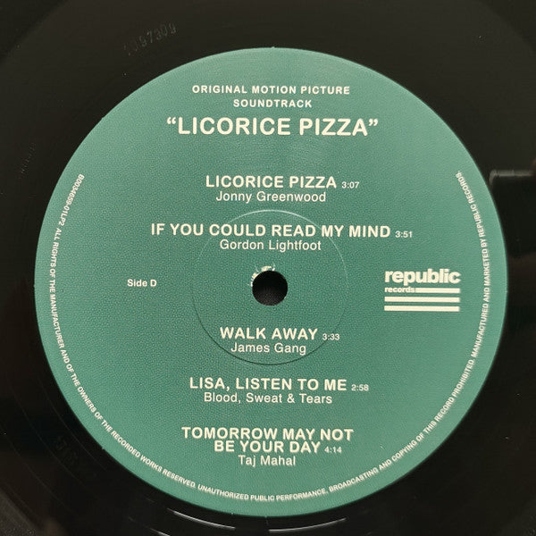 Various – Licorice Pizza (Original Motion Picture Soundtrack) (Usado)