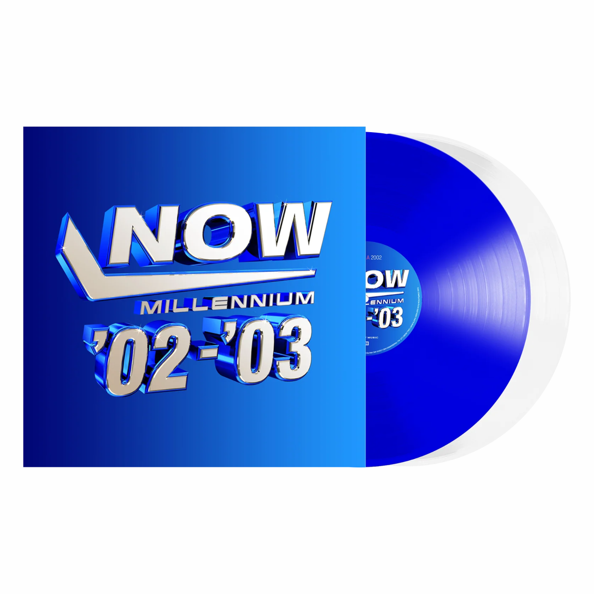 Various – Now Millenium '02-'03 (2LP/Blue and White Vinyl)