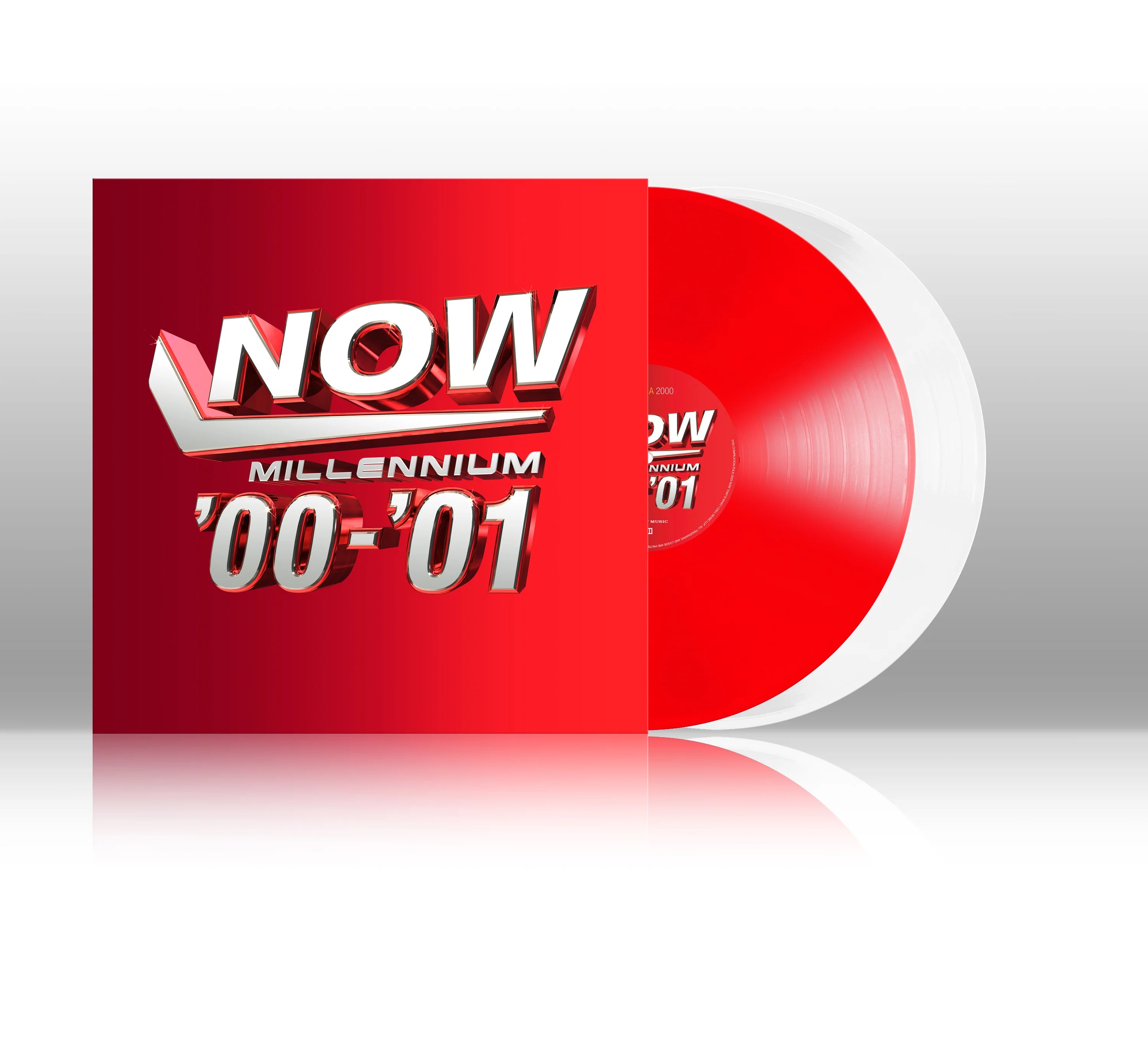 Various – Now Millennium '00-'01 [Red/White Vinyl]