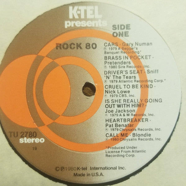 Various – Rock 80 (Usado)