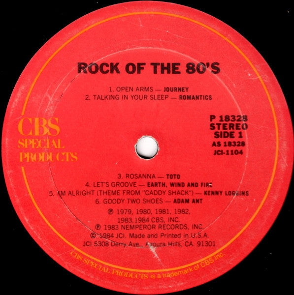 Various – Rock Of The 80's (Usado)