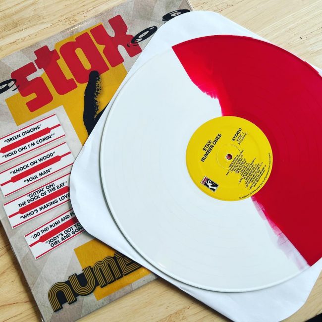 Various – Stax Number Ones [Limited Edition Red / White Split Vinyl] (Usado)