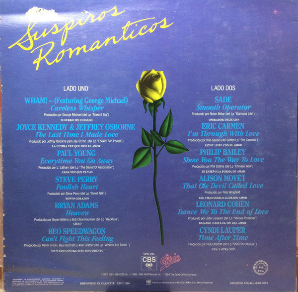 Various – Suspiros Románticos (Usado)