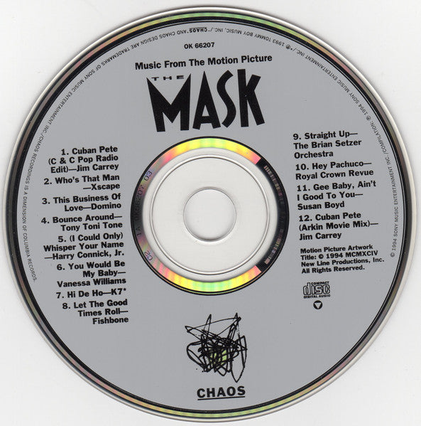 Various – The Mask (Music From The Motion Picture) [CD Usado] 💿