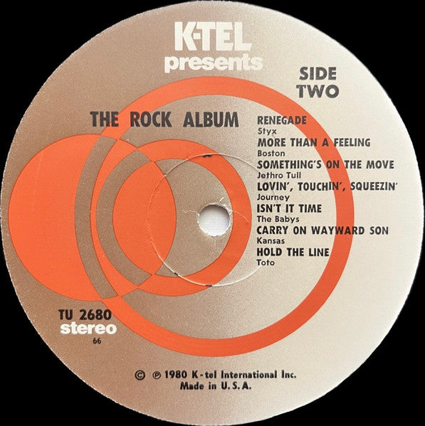 Various – The Rock Album (Usado)