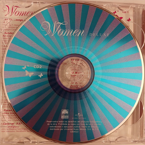 Various – Women Deluxe [CD Usado] 💿