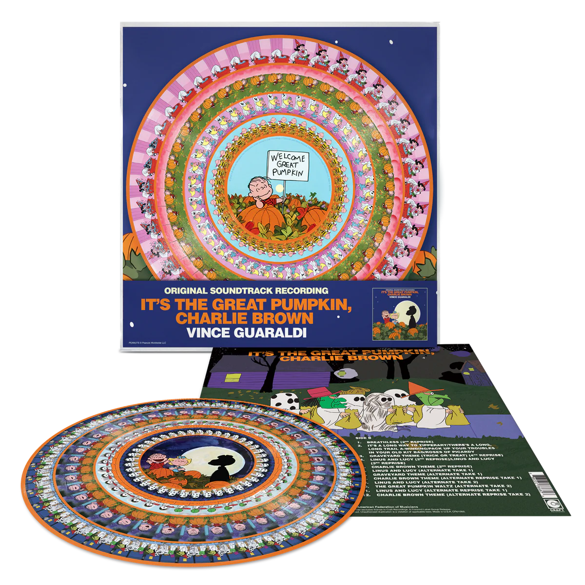 Vince Guaraldi - It's The Great Pumpkin, Charlie Brown (Original Soundtrack Recording) [Zoetrope Vinyl] [45 RPM] (Pre-Orden 07/08/2026)