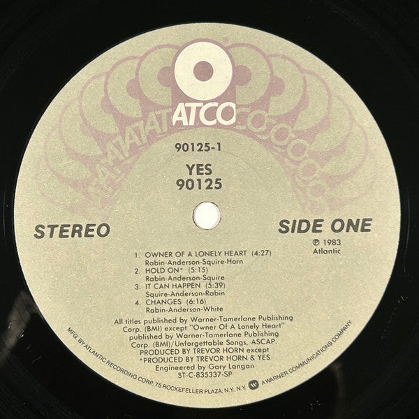 Yes – 90125 (Usado)