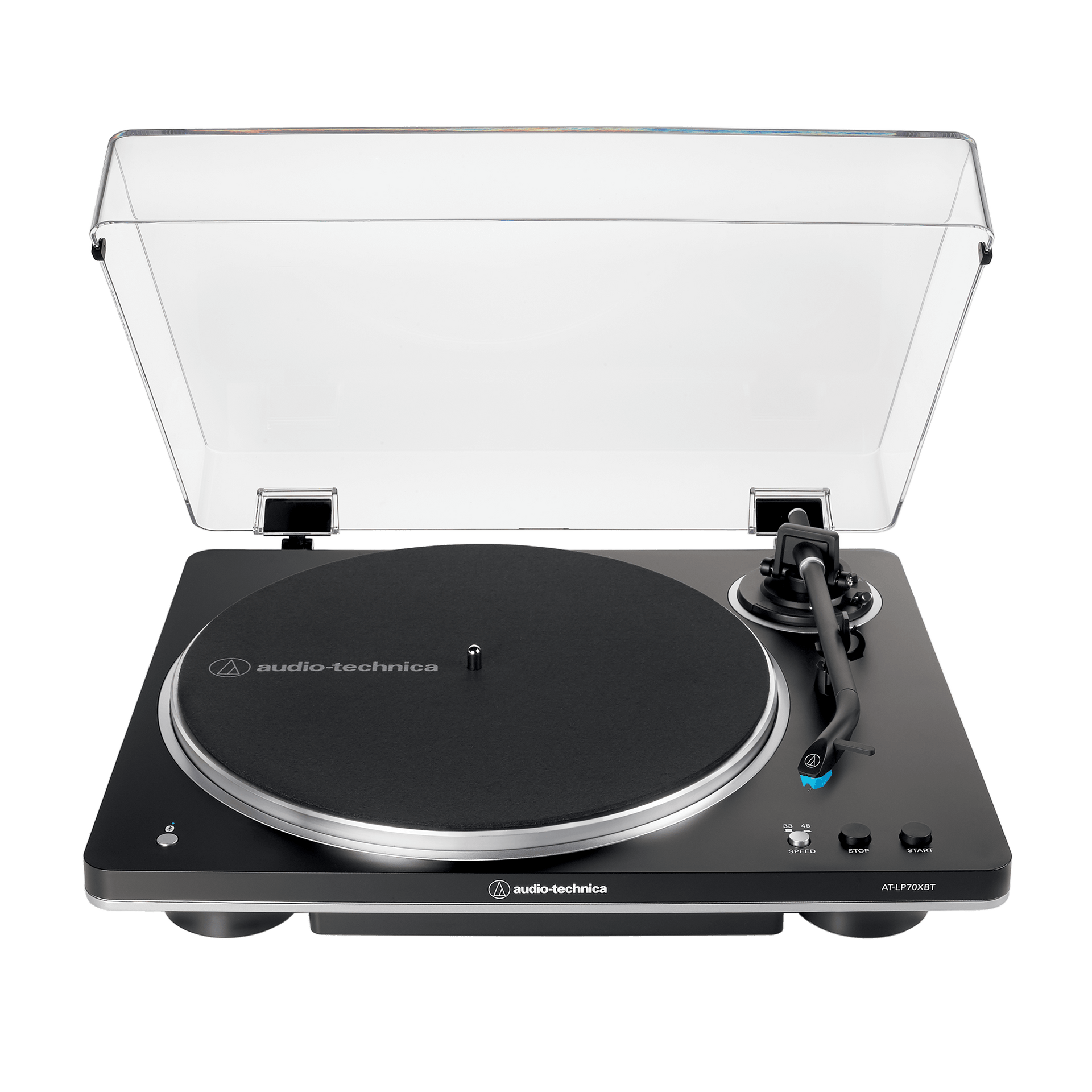 Tornamesa Audio-Technica AT-LP70XBT-BS (Negro/Plata) [Bluetooth]