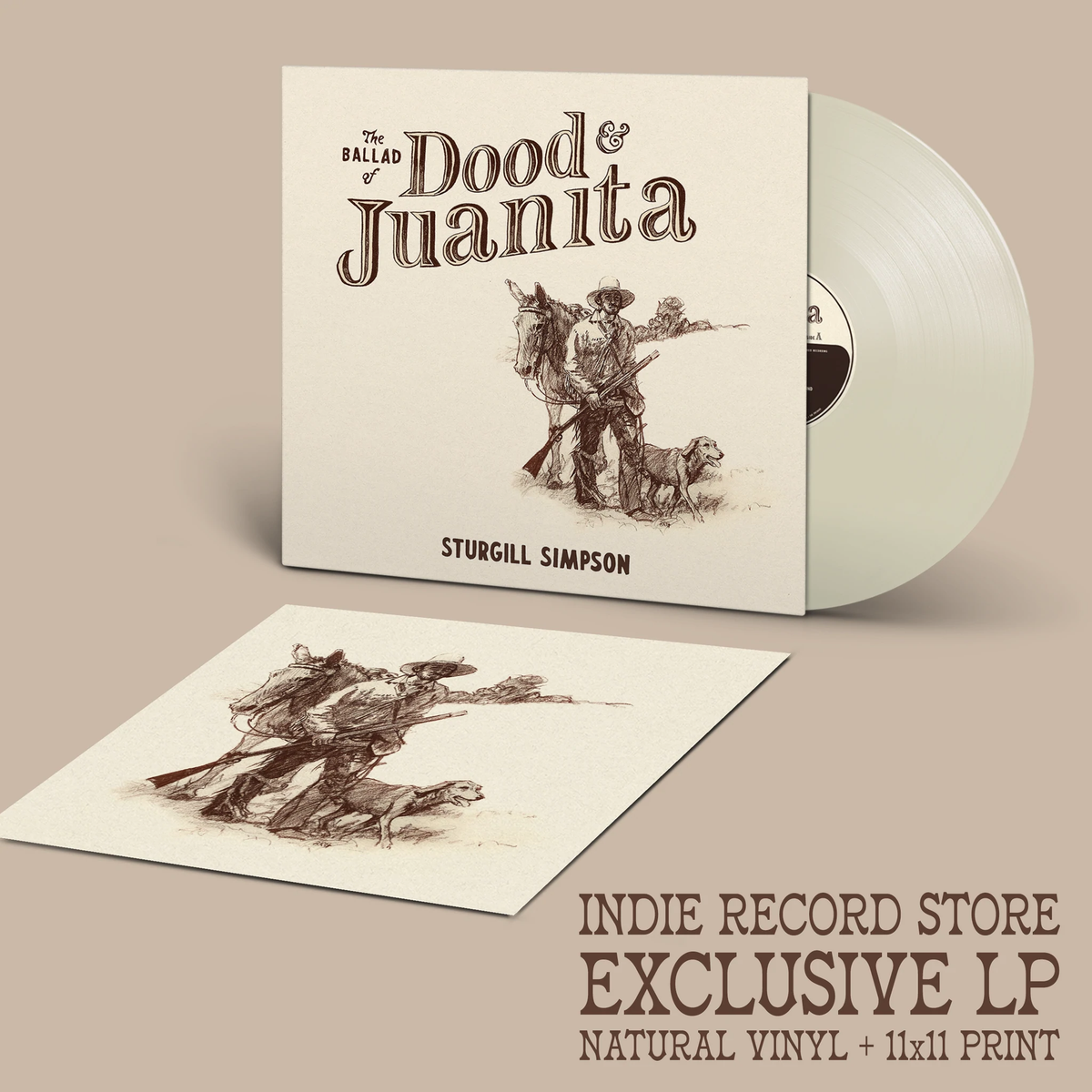 Sturgill Simpson - Ballad Of Dood & Juanita (Natural Colored Vinyl/Insert) 🇺🇸