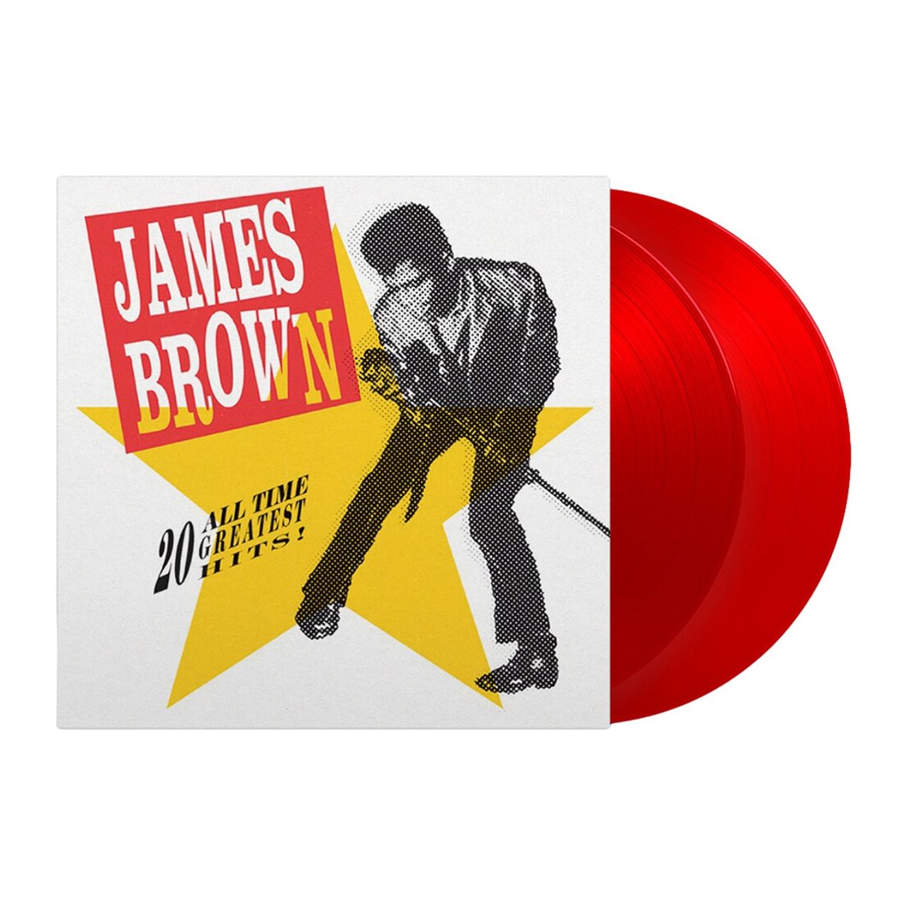 James Brown – 20 All Time Greatest Hits! (Red Vinyl)