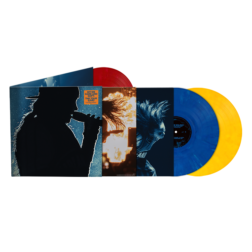 Billie Eilish - Hit Me Hard & Soft: The Tour (LIVE) [Blue/Yellow/Red Vinyls] (Pre-Orden 01/05/2026)