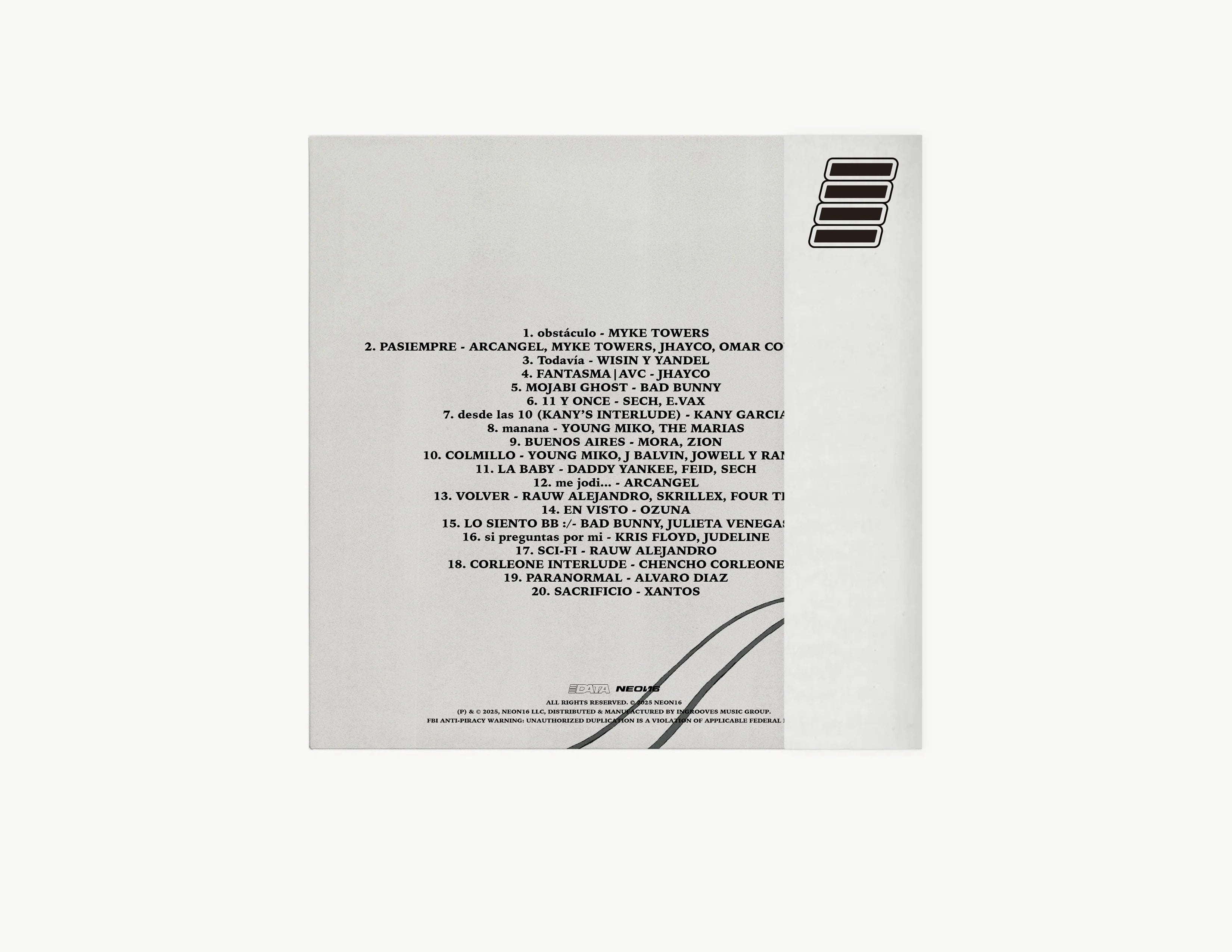 Tainy – DATA [Alt Cover 2-Year Anniversary Edition]
