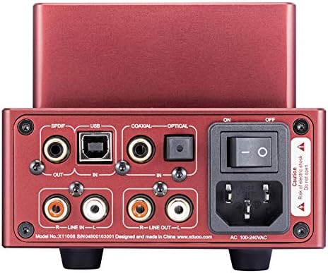 Amplificador y DAC Hi-Fi para Audífonos de Tubo xDuoo TA-10R (Open Box)