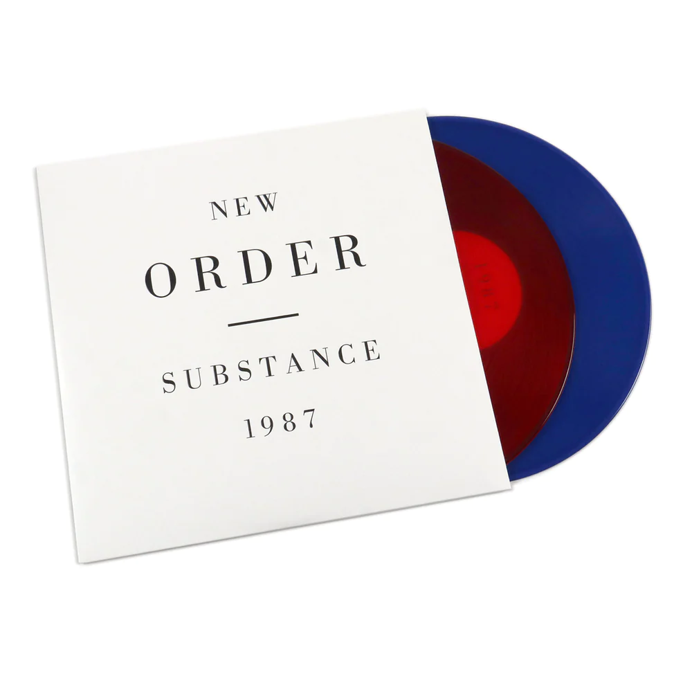 New Order Substance (Red and Blue vinyl) Tienda en línea de Discos