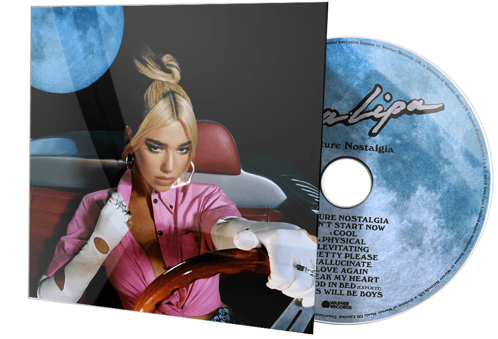 CD) Dua Lipa – Future Nostalgia - Tienda en línea de Discos de Vinilo y  Tornamesas