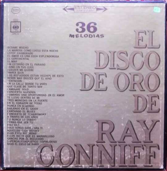 Ray Conniff Coros Orquesta Y Cantantes El Disco De Oro De Ray